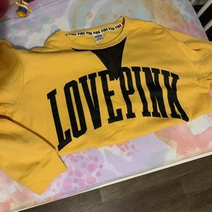 Pink crew sweat shirt